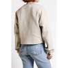 Women's Cropped Corset Embroidered Sweatshirt - Sarah Donofrio - 3 of 3