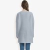 Anna-Kaci Women's Oversized V-Neck Fleece Tunic Sweater Long Sleeve Cozy Top - 3 of 4
