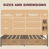coucheta Metal Bed Frame with 4 Drawers Storage, Headboard, Noise Free - 4 of 4