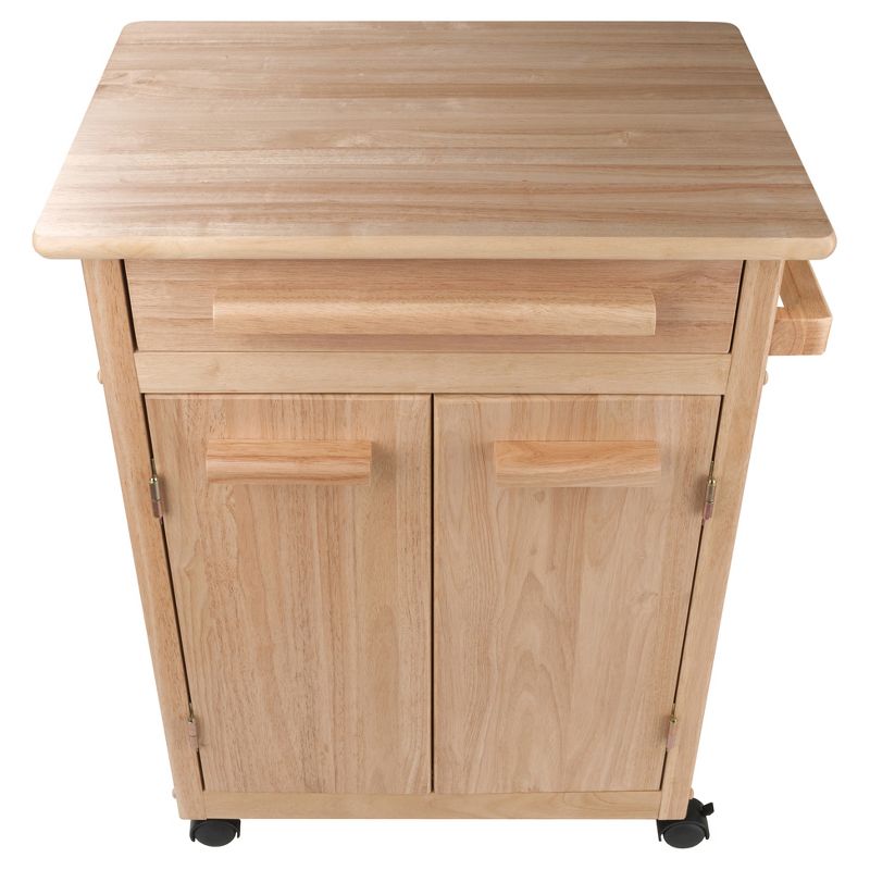 Hackett Kitchen Cart Natural - Winsome, 4 of 11