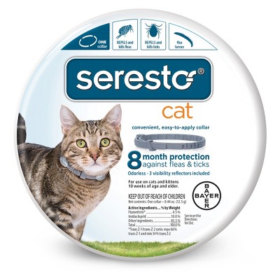 seresto flea and tick collar for cats