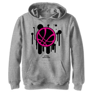 Boy's Marvel Doctor Strange in the Multiverse of Madness Drip Logo Pull Over Hoodie - 1 of 4