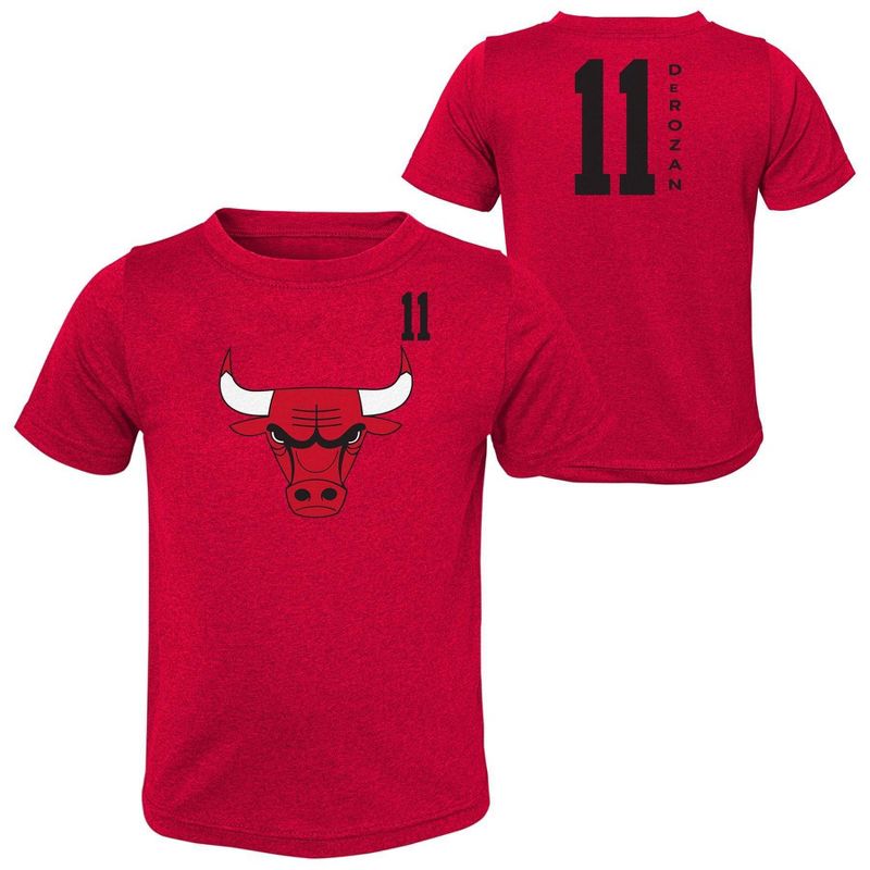 NBA Chicago Bulls Youth Derozan Performance T-Shirt, 1 of 4