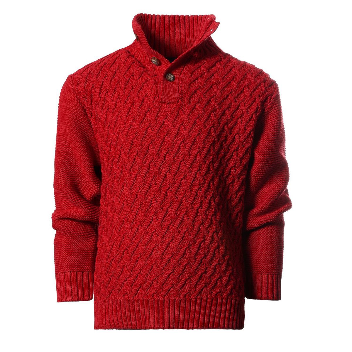 Gioberti Boy's Mock Neck Pullover Knitted Sweater - thumbnail 10