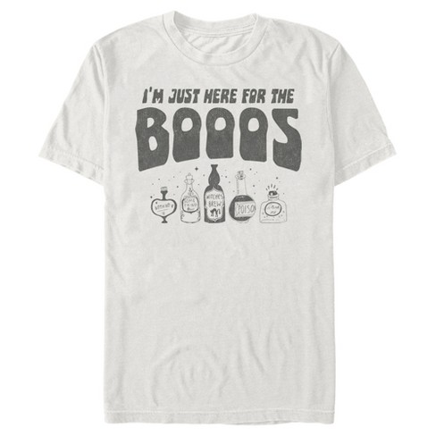 svag software Gutter Men's Lost Gods Halloween I'm Just Here For The Booos T-shirt : Target