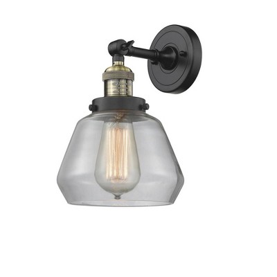 Fulton - 1 Light Wall Sconce In Industrial Style-11 Inches Tall and 7 Inches Wide