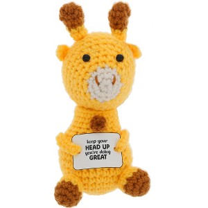 Pavilion Gift Company - Giraffe - Crocheted Mini - Stuffed Animals - 1 of 4