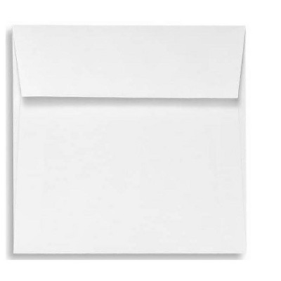 LUX 5 1/2 x 5 1/2 Square Envelopes 2 11/16 x 3 11/16 White - 100% Recy 8515-WPC-50