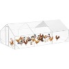One Set Of Metal Pointed Top Chicken Cage 1Mm Galvanized Pipe With Reinforcement - 2 of 4