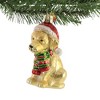 Old World Christmas 3.75 In Holiday Yellow Labrador Puppy Dog Christmas Ornament Tree Ornaments - 3 of 3