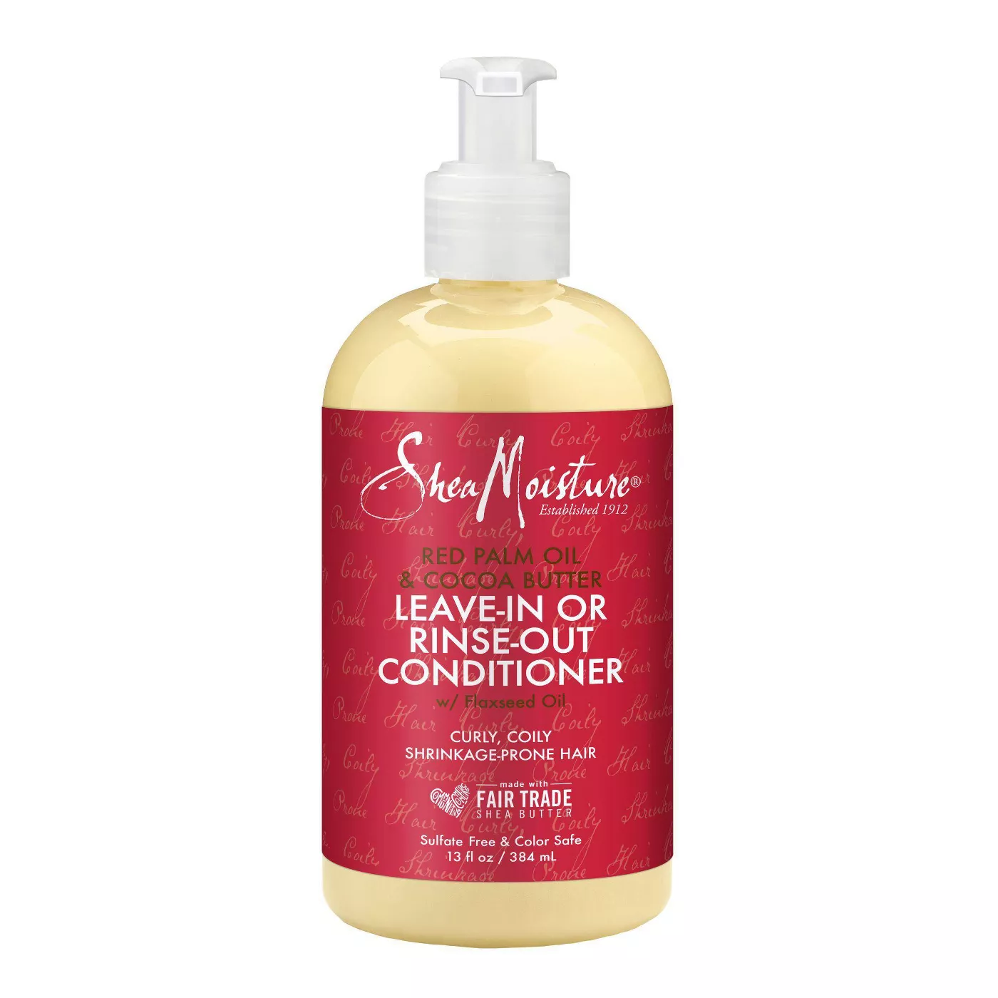 SheaMoisture Red Palm Oil & Cocoa Butter Rinse Out or Leave In Conditioner - 13 fl oz - image 1 of 6