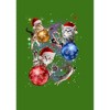 Men's Lost Gods Xmas Cats in Space T-Shirt - 2 of 4