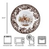 Spode Woodland 10.5” Dinner Plate, Perfect for Thanksgiving and Other Special Occasions, Made in England from Fine Earthenware - 3 of 4