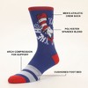 Dr Seuss Lorax, Oh The Places and Cat Mens Athletic Crew Socks 3 Pack - 2 of 4