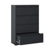 NicBex Modern File Cabinet with Lock, Lateral  Metal Filing Cabinets with Drawers and Anti-Tilt Design,Office Cabinet for Home, Office,Black/White - 4 of 4