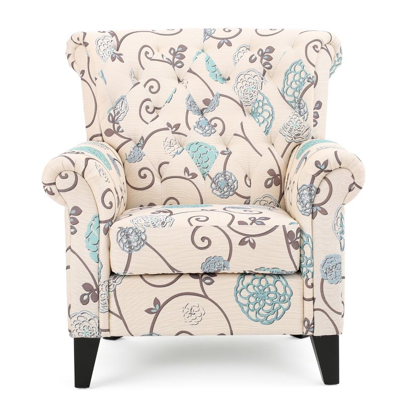 Merrit Tufted Club Chair - Christopher Knight Home, 1 of 8