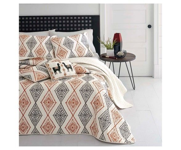 Beige Cusco Rhombus Bedding Collection - Azalea Skye