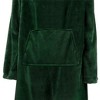 PAVILIA Wearable Blanket with Sleeves and Foot Pockets, Fleece Warm Snuggle Pocket Sleeved Throw for Women Men Adults - 4 of 4