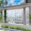 Dovelina Metal Outdoor Privacy Screen Freestanding Garden Privacy Screen - 3 of 4