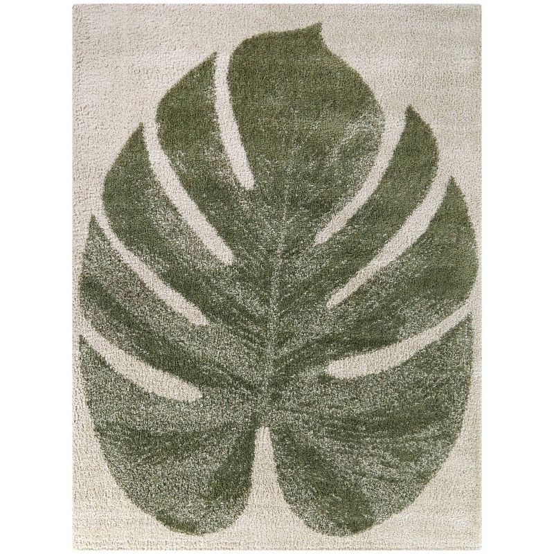 Balta Rugs Kids' Peres Tropical Leaf Green, 1 of 6