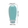 Unique Bargains Portable Hair Brush W/ Strap Silicone Pump Bottle 1 Pc - 4 of 4