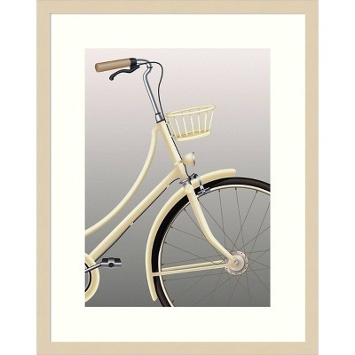 19" x 24" Bicycle by Design Fabrikken Framed Wall Art Print - Amanti Art