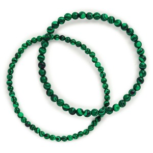 SHINE by Sterling Forever Stone Beaded Stretch Bracelet Set of 2 - 1 of 4