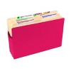 Smead File Pocket, Straight-Cut Tab, 3-1/2" Expansion, Legal Size, Red, 25 per Box (74231) - 4 of 4