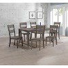 Sapphtopaz Dining Table Kitchen Table Rectangular Dining Table Dining Room Table for 6 with Sturdy Frame for Kitchen, Dining Room - 2 of 4