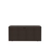 YARDGRACE 99-gallon lockable resin deck box - suitable for outdoor storage in the garden, rainproof and windproof - 3 of 4