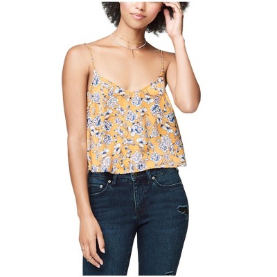 Aeropostale Womens Floral Cami Tank Top