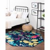 Unique Loom Azalea Collection Area Rug - Indica (' " x ' "  ) - 4 of 4