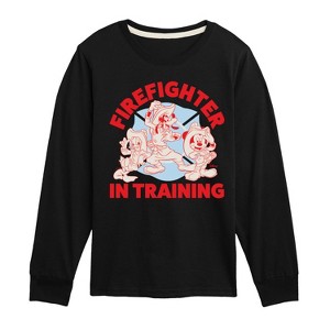Boys' - Disney - Firefighter Mickey & Friends Long Sleeve Graphic T-Shirt - 1 of 4