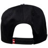 Adult Budweiser Beer Label Brim Adjustable Snapback Hat - 4 of 4