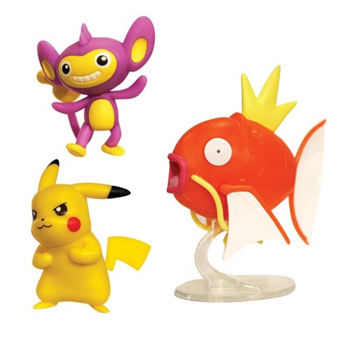 Pokmon Battle Figure Set 2 Pikachu 2 2 Aipom And 3 Magikarp