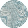 Unique Loom Outdoor Modern Pool Abstract Woven Area Rug - 2 of 4