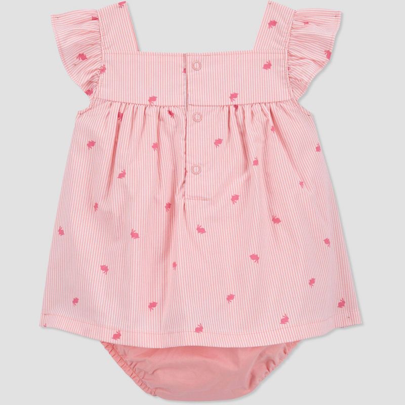 Carter&#39;s Just One You&#174;️ Baby Girls&#39; Bunny Sunsuit - Pink, 3 of 5
