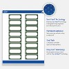 Avery Labels, 1" x 2-5/8", Gold-Green Border, Matte, 160ct - 3 of 4