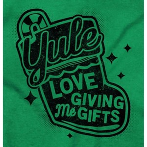 Xmas Yule Love Giving Me Presents Graphic T Shirt Men or Women Brisco Brands - 1 of 4