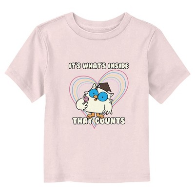 Toddler's Tootsie Roll Mr. Owl It's What's Inside That Counts T-Shirt