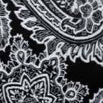 black lace paisley