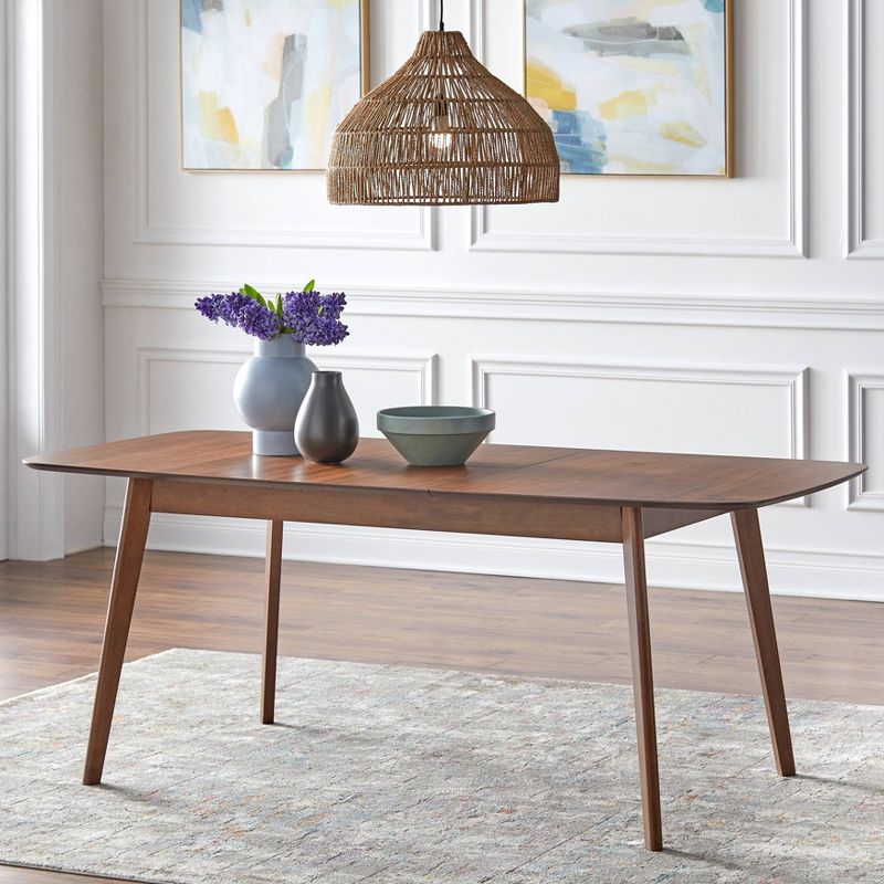 Wave Rectangular Butterfly Dining Table Walnut - Buylateral, 4 of 12