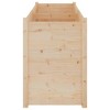 vidaXL Garden Planter 59.1"x19.7"x27.6" Solid Wood Pine - 4 of 4