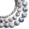 SHINE by Sterling Forever White Howlite Stretch Bracelet Set of 3 - 3 of 3
