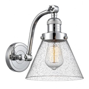 Cone - 1 Light Wall Sconce In Industrial Style-11.5 Inches Tall and 8 Inches Wide - 1 of 1