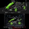 24V Children's Electric Drift Kart, Outdoor Ride-on Toy with Adjustable Seat and Variable Speed Mode, EVA Silent Wheels - 2 of 4