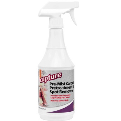 Capture Carpet Pre-Mist Soil Release Carpet Cleaner Spray - 24 oz. Liquid Formula.