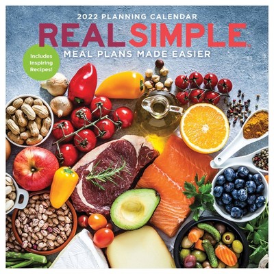 2022 Wall Calendar Real Simple - The Time Factory