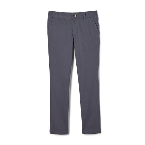 Pantaloni French Toast Adaptive Straight Leg Stretch Twill Per Bambina – Vestibilità Regolabile E Design Inclusivo