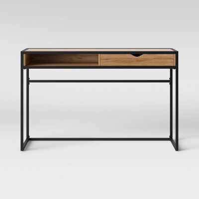 target desk with drawers